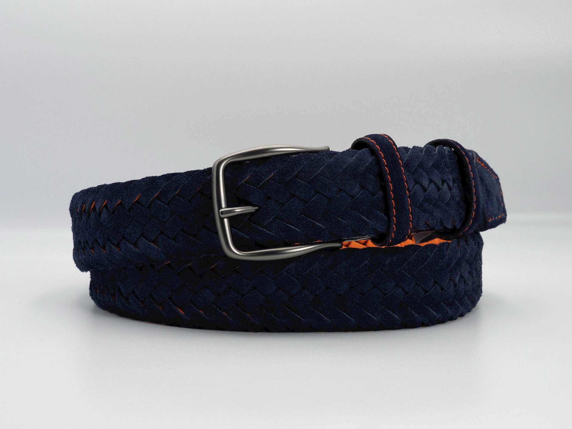CONNERY SUEDE HANDWEAVE NAVY