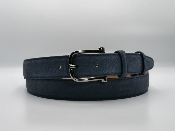 BOGART NUBUCK STAMPATO SNAKE ABISSO