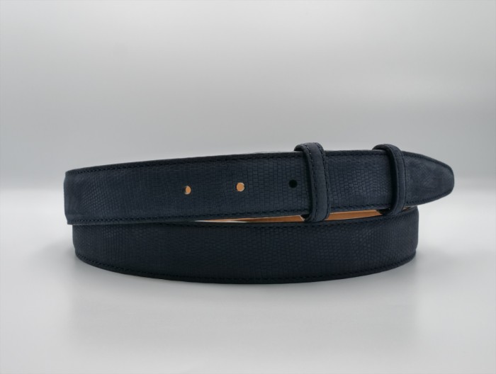 BOGART NUBUCK STAMPATO SNAKE ABISSO