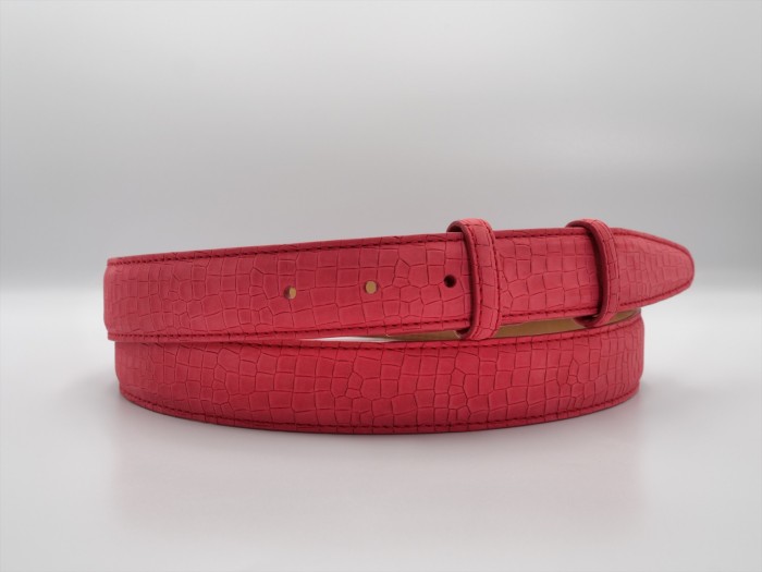 BOGART NUBUCK STAMPATO LOUISIANA MAGENTA