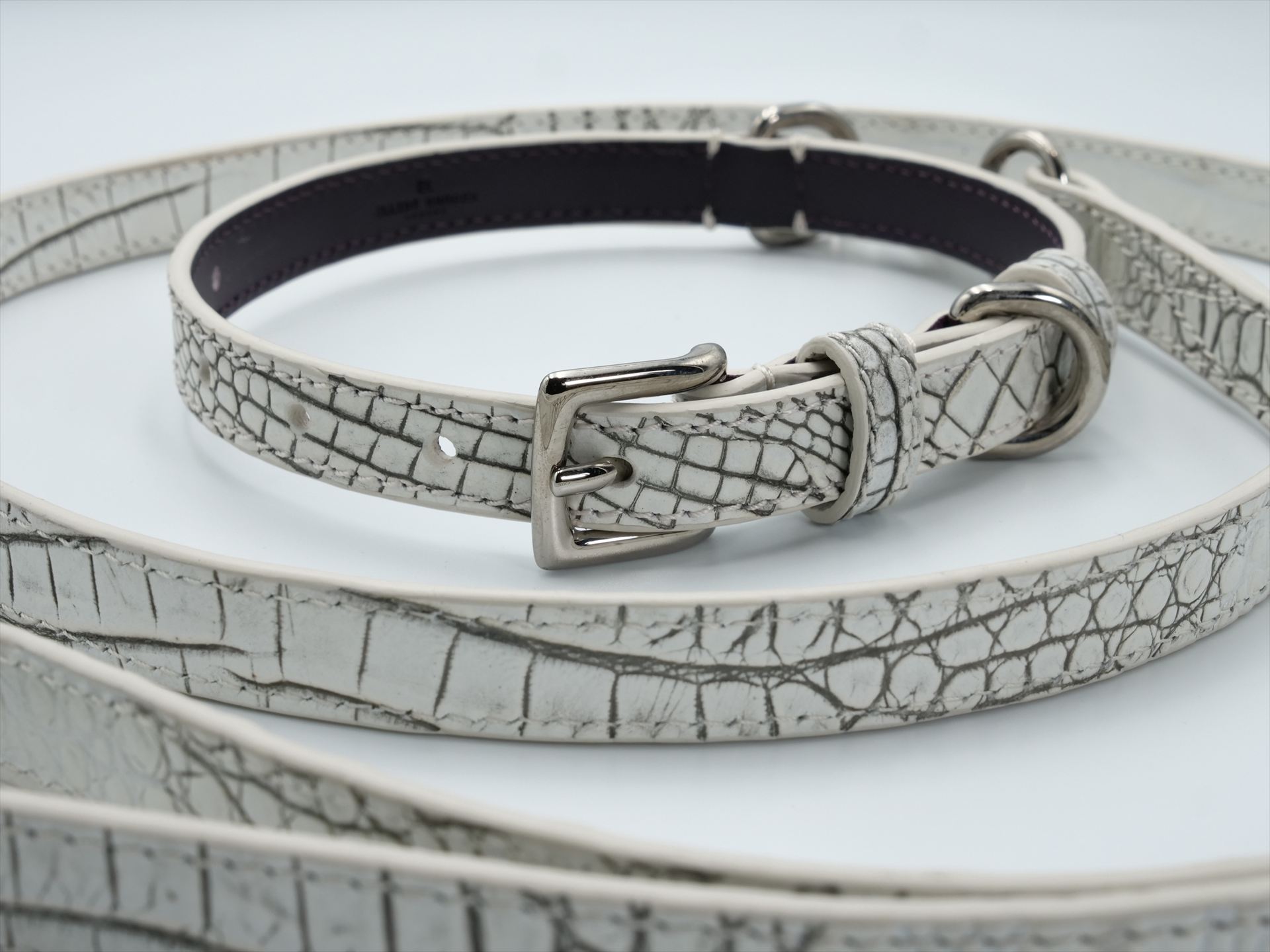 HYDE PARK COCCO JENNY DOG COLLAR OFF WHITE