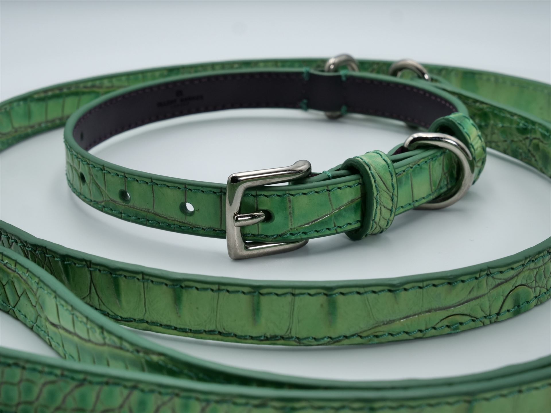 HYDE PARK COCCO JENNY DOG COLLAR WASABI