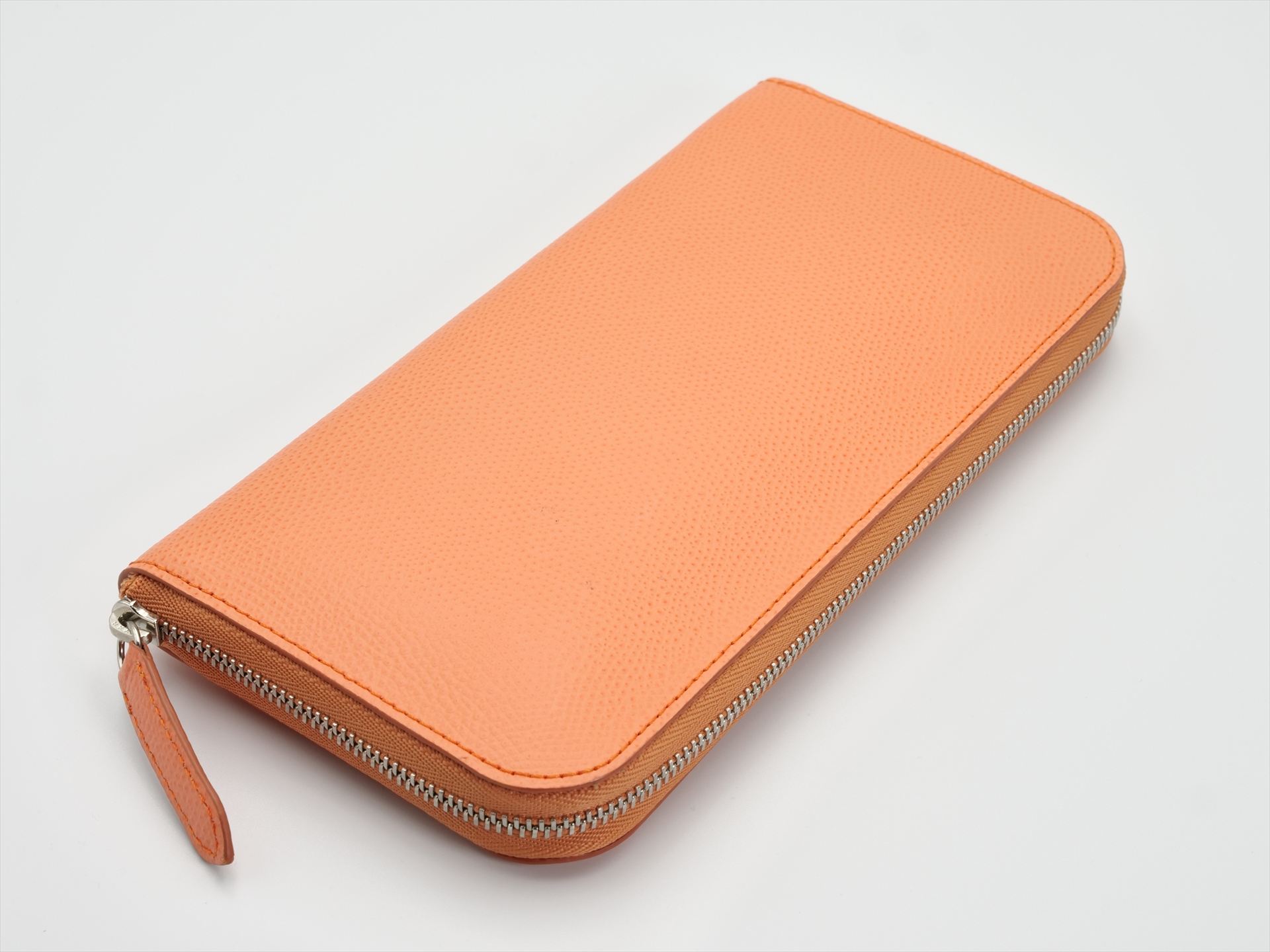 PICCADILLY DAUPHIN ZIP ROUND PURSE MANDARIN