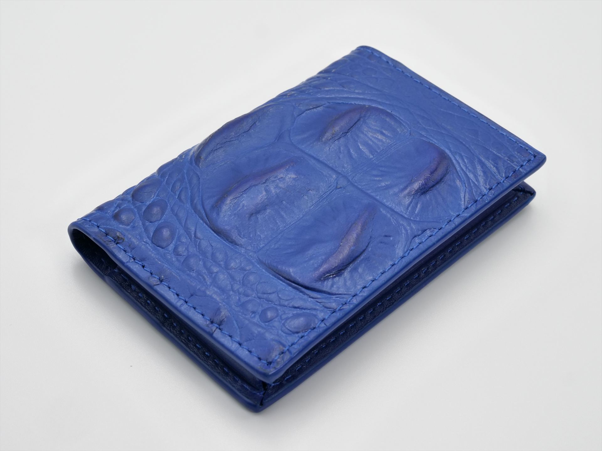 BELGRAVIA COCCO JENNY ELECTRIC BLUE CARD HOLDER